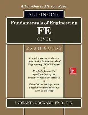 Guide d'examen tout-en-un sur les principes fondamentaux de l'ingénierie civile (Fe Civil) - Fundamentals of Engineering Fe Civil All-In-One Exam Guide