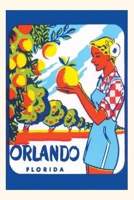 Journal d'époque Femme avec pamplemousse - Vintage Journal Woman with Grapefruit