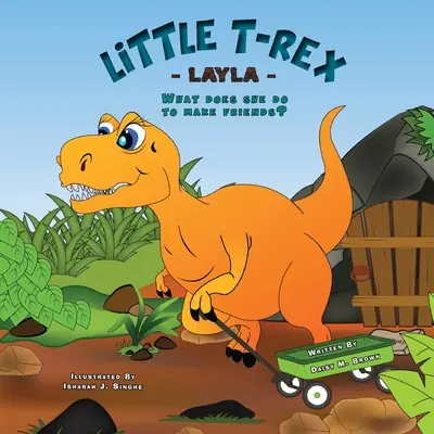 La petite T-Rex Layla : Que fait-elle pour se faire des amis ? - Little T-Rex Layla: What does she do to make friends?