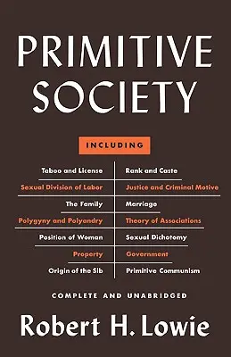 La société primitive - Primitive Society