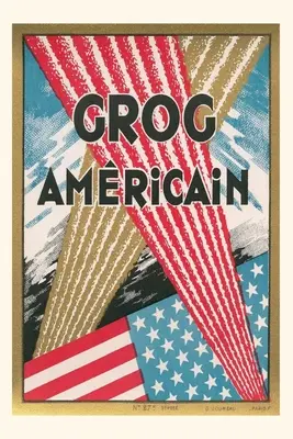 Journal d'époque Affiche Grog Americain - Vintage Journal Grog Americain Poster