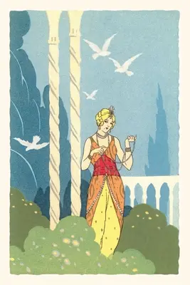 Journal d'époque Femme en harem - Vintage Journal Woman in Harem Costume