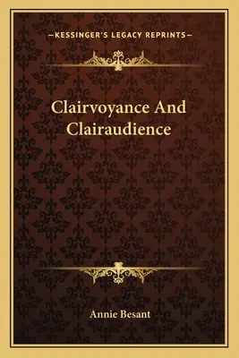 Clairvoyance et clairaudience - Clairvoyance And Clairaudience