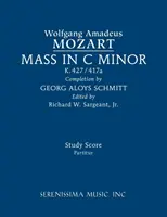 Messe en do mineur, K.427/417a : partition d'étude - Mass in C minor, K.427/417a: Study score