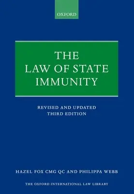 Le droit de l'immunité des États - The Law of State Immunity