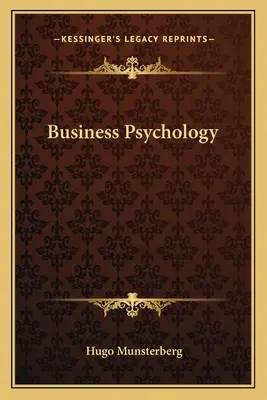 Psychologie des affaires - Business Psychology
