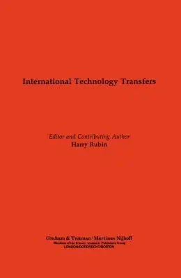 Transferts internationaux de technologie - International Technology Transfers