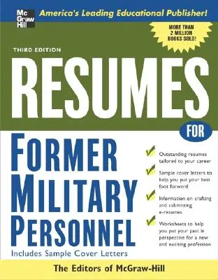 C.V. pour anciens militaires - Resumes for Former Military Personnel