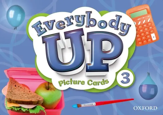 Everybody Up 3 Picture Cards : Niveau de langue : Débutant à Intermédiaire élevé. Niveau d'intérêt : Classes de la maternelle à la 6e année. Niveau de lecture approximatif : K-4 - Everybody Up 3 Picture Cards: Language Level: Beginning to High Intermediate. Interest Level: Grades K-6. Approx. Reading Level: K-4