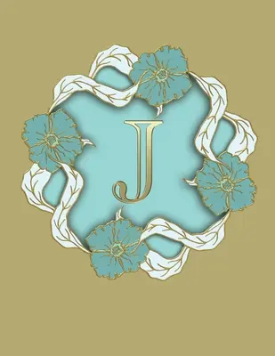 J : 100 Pages 8.5 X 11 Monogram Notebook College Ruled Line Paper - J: 100 Pages 8.5 X 11 Monogram Notebook College Ruled Line Paper