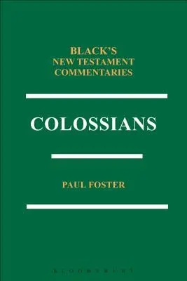 Colossiens Bntc - Colossians Bntc