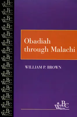 D'Abdias à Malachie - Obadiah through Malachi