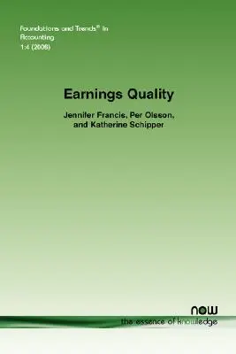 Qualité des revenus - Earnings Quality