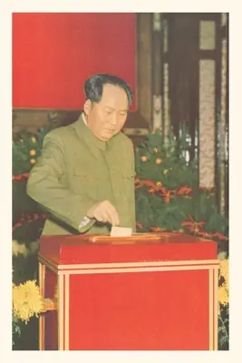 Journal d'époque Vote Mao Tse Tung - Vintage Journal Mao Tse Tung Voting
