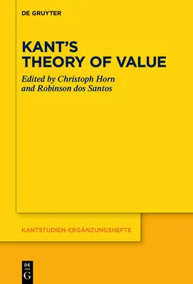 La théorie de la valeur de Kant - Kant's Theory of Value