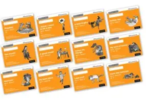 Read Write Inc. Phonics : Black and White Orange Set 4 Storybooks Mixed Pack of 12 - Read Write Inc. Phonics: Black and White Orange Set 4 Storybooks Mixed Pack of 12