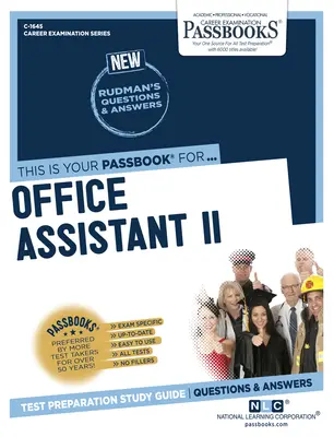 Assistant(e) de bureau II (C-1645) : Passbooks Study Guidevolume 1645 - Office Assistant II (C-1645): Passbooks Study Guidevolume 1645