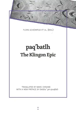 paq'batlh : L'épopée klingonne - paq'batlh: The Klingon Epic