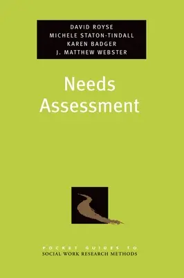 Évaluation des besoins - Needs Assessment
