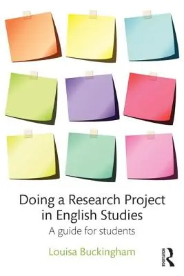 Faire un projet de recherche en études anglaises - Doing a Research Project in English Studies