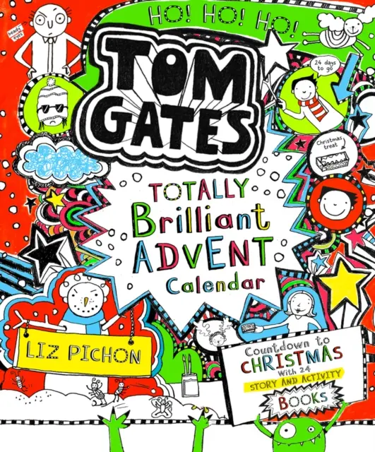 Collection de livres du calendrier de l'Avent de Tom Gates - Tom Gates Advent Calendar Book Collection