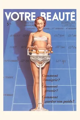 Journal d'époque Couverture d'un magazine féminin français - Vintage Journal French Women's Magazine Cover