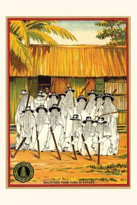 Journal d'époque Personnes avec des voiles et des bâtons - Vintage Journal People with Veils and Sticks