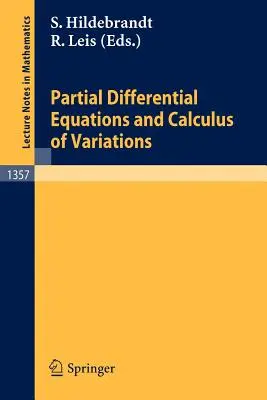 Equations différentielles partielles et calcul des variations - Partial Differential Equations and Calculus of Variations