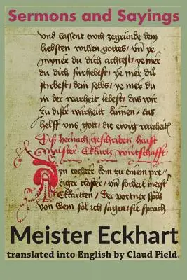 Sermons et dictons - Sermons and Sayings