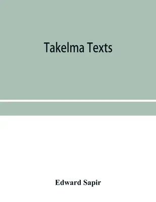 Textes Takelma - Takelma texts