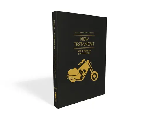 Niv, Nouveau Testament avec Psaumes et Proverbes, Format de poche, Livre de poche, Motocyclette noire, Impression confortable - Niv, New Testament with Psalms and Proverbs, Pocket-Sized, Paperback, Black Motorcycle, Comfort Print