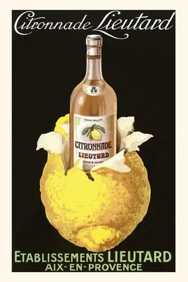 Journal d'époque Publicité pour la limonade française - Vintage Journal Advertisement for French Lemonade