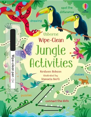 Activités de la jungle - Wipe-Clean Jungle Activities