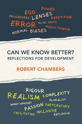 Pouvons-nous mieux savoir ? Réflexions pour le développement - Can We Know Better?: Reflections for Development