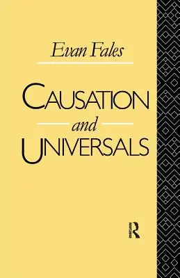 Causation et universaux - Causation and Universals