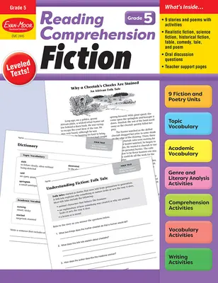Compréhension de la lecture : Fiction, Grade 5 Teacher Resource - Reading Comprehension: Fiction, Grade 5 Teacher Resource