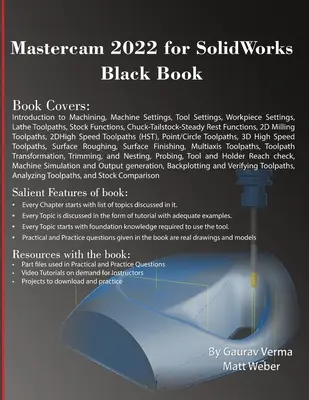 Mastercam 2022 pour SolidWorks Black Book (en couleur) - Mastercam 2022 for SolidWorks Black Book