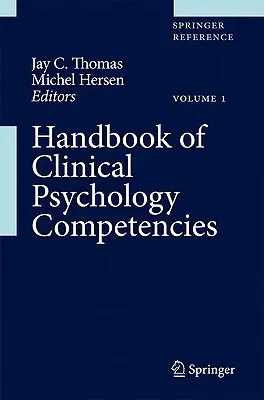 Manuel des compétences en psychologie clinique - Handbook of Clinical Psychology Competencies