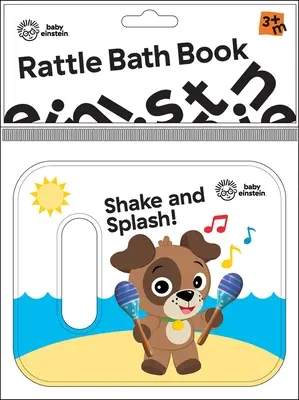 Bébé Einstein : Shake and Splash ! Livre de bain à hochets - Baby Einstein: Shake and Splash! Rattle Bath Book