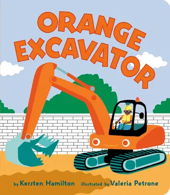 Excavateur orange - Orange Excavator