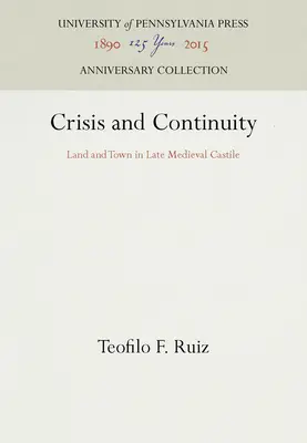 Crise et continuité - Crisis and Continuity