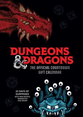 Donjons et Dragons : Le calendrier officiel du compte à rebours : 25 jours de mini-livres, de souvenirs et plus encore ! - Dungeons & Dragons: The Official Countdown Gift Calendar: 25 Days of Mini Books, Mementos, and More!