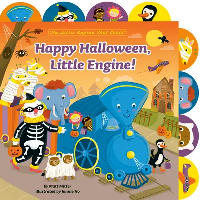 Joyeux Halloween, petit moteur ! Un livre à onglets - Happy Halloween, Little Engine!: A Tabbed Board Book