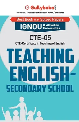 CTE-05 Enseignement de l'anglais au niveau secondaire - CTE-05 Teaching English-Secondary School