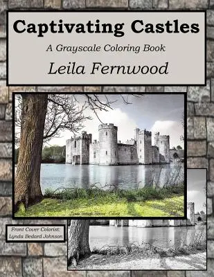 Châteaux captivants : Un livre de coloriage en niveaux de gris - Captivating Castles: A Grayscale Coloring Book