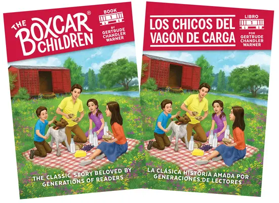 Les enfants du Boxcar (en espagnol et en anglais) - The Boxcar Children (Spanish/English Set)