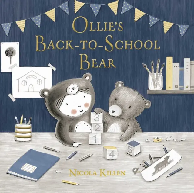 Ollie's Back-to-School Bear - Parfait pour les petits qui commencent l'école maternelle ! - Ollie's Back-to-School Bear - Perfect for little ones starting preschool!