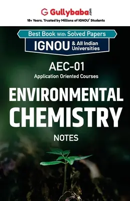 AEC-01 Chimie de l'environnement - AEC-01 Environmental Chemistry