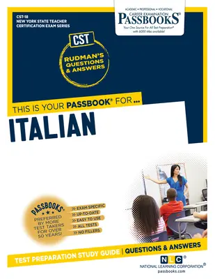 Italien (Cst-18) : Passbooks Study Guide Volume 18 - Italian (Cst-18): Passbooks Study Guide Volume 18