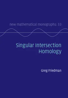 Homologie des intersections singulières - Singular Intersection Homology